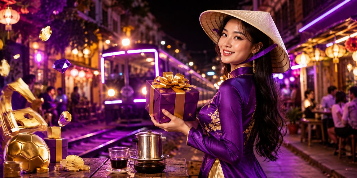 Người chơi VIP tại Hà Nội nhận thưởng đặc biệt với hình ảnh nón lá truyền thống và giao diện xsbl