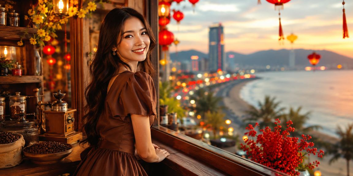Người dùng Quy Nhơn thưởng thức cà phê và theo dõi cá cược thể thao xsbl